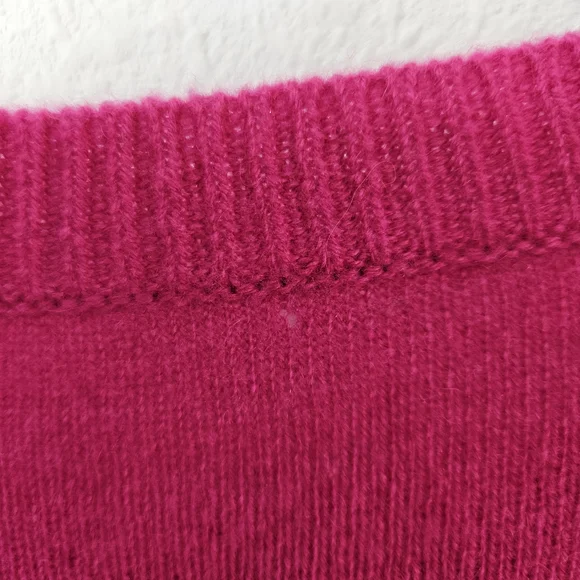 100% Cashmere Pink Tunic Top - Picture 5 of 7